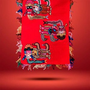 TEJIDO EN TELAR - DISEÑO PARACAS