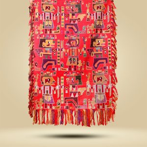 TEJIDO CON DISEÑO WARI