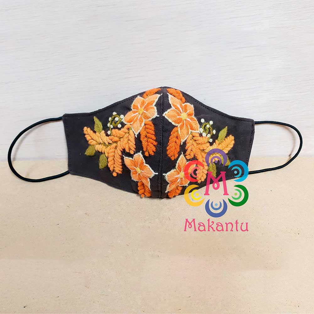 MASCARILLA BORDADA