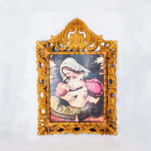 CUADRO DE LA VIRGEN MARIA Y EL NIÑO JESÚS