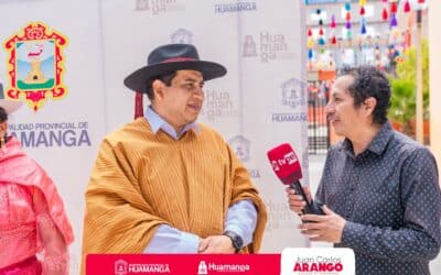 ALCALDE DE HUAMANGA INVITA AL CARNAVAL AYACUCHANO 2025 A TRAVÉS DE LA SEÑAL DE TV PERÚ